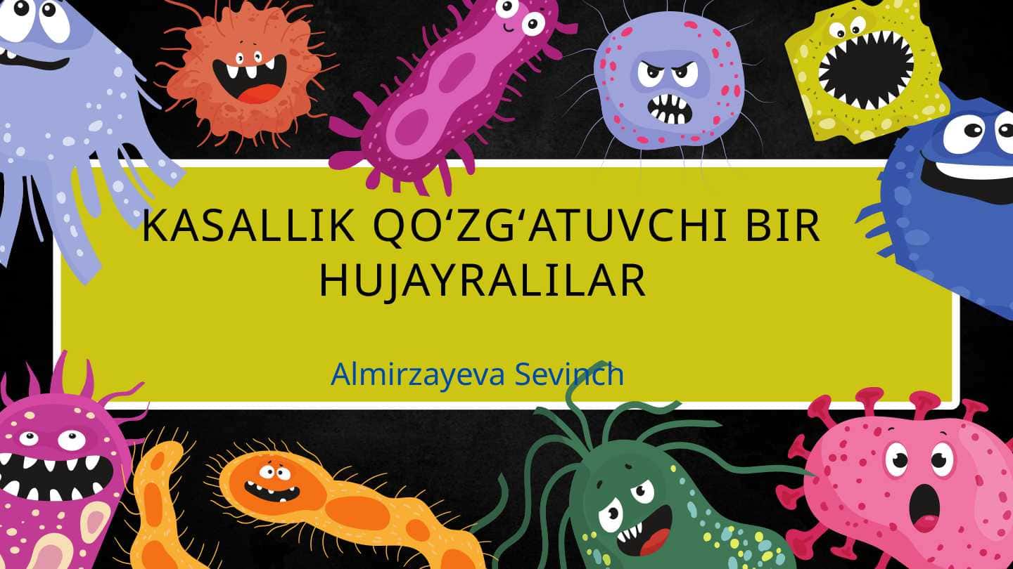 Kasallik qo'zg'atuvchi bir hujayralilar