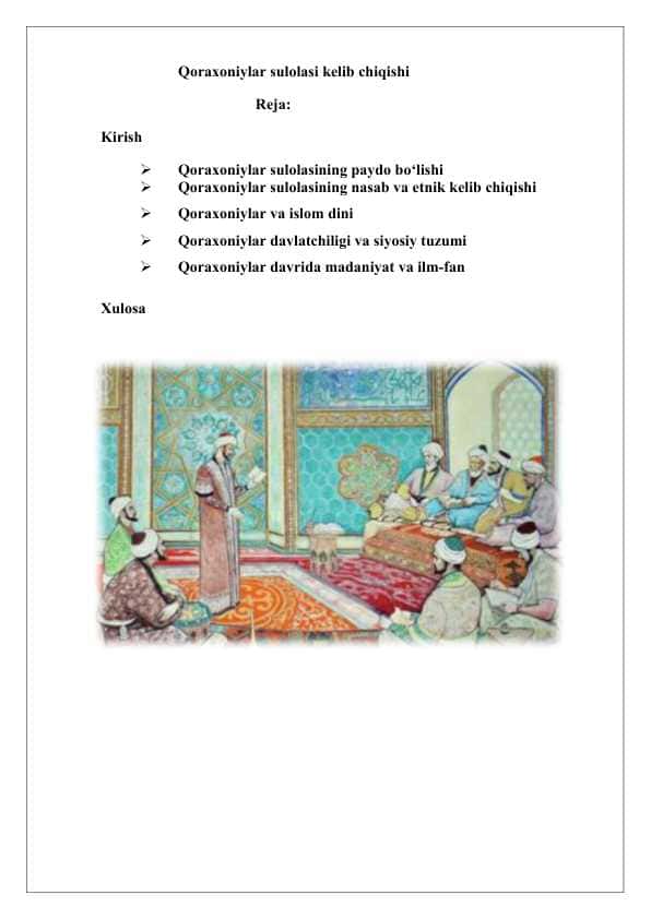 Qоraхоniylar sulоlasi kеlib chiqishi 25