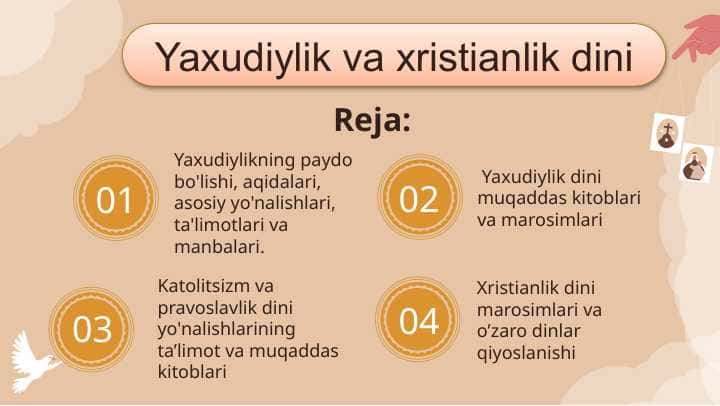 Yaxudiylik va xristianlik dini