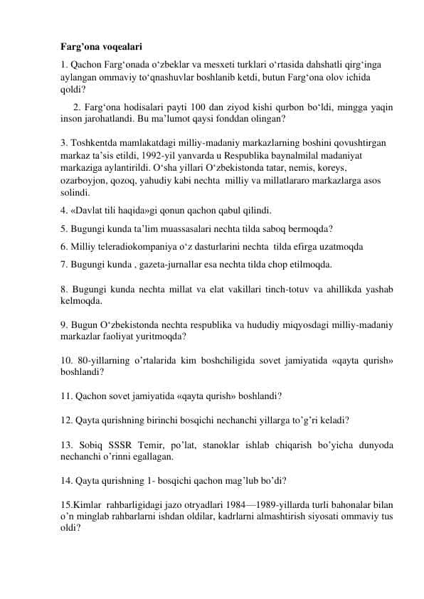 Farg’ona voqealari SJ