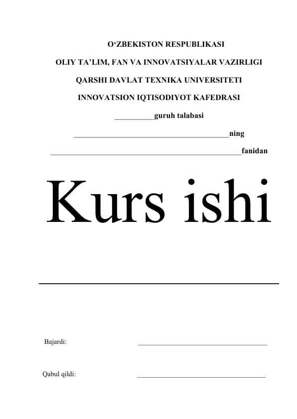 IQTISODIY O'SISH