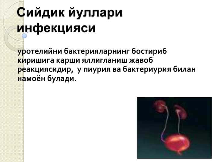 Siydik yo'li infeksiyasi