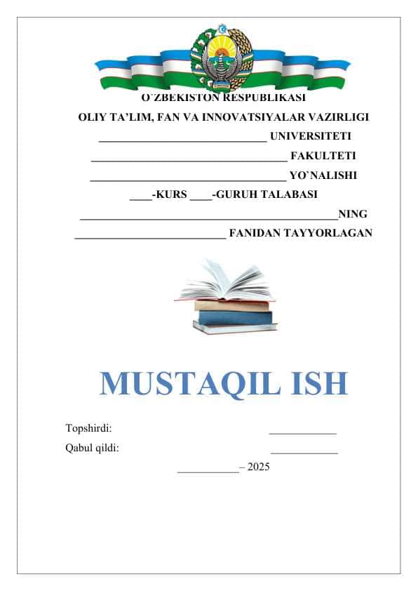 O'zbekiston respublikasi yuzaga kelishi mumkin bo'lgan favqulodda vaziyatlar va ularni oldini olish borasida amalga oshirilgan ishlar