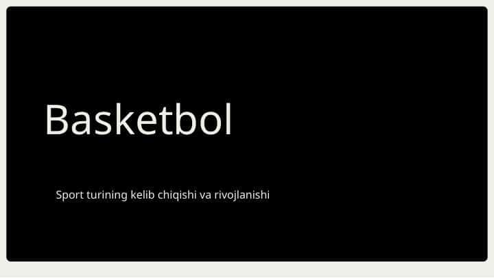 Basketbol