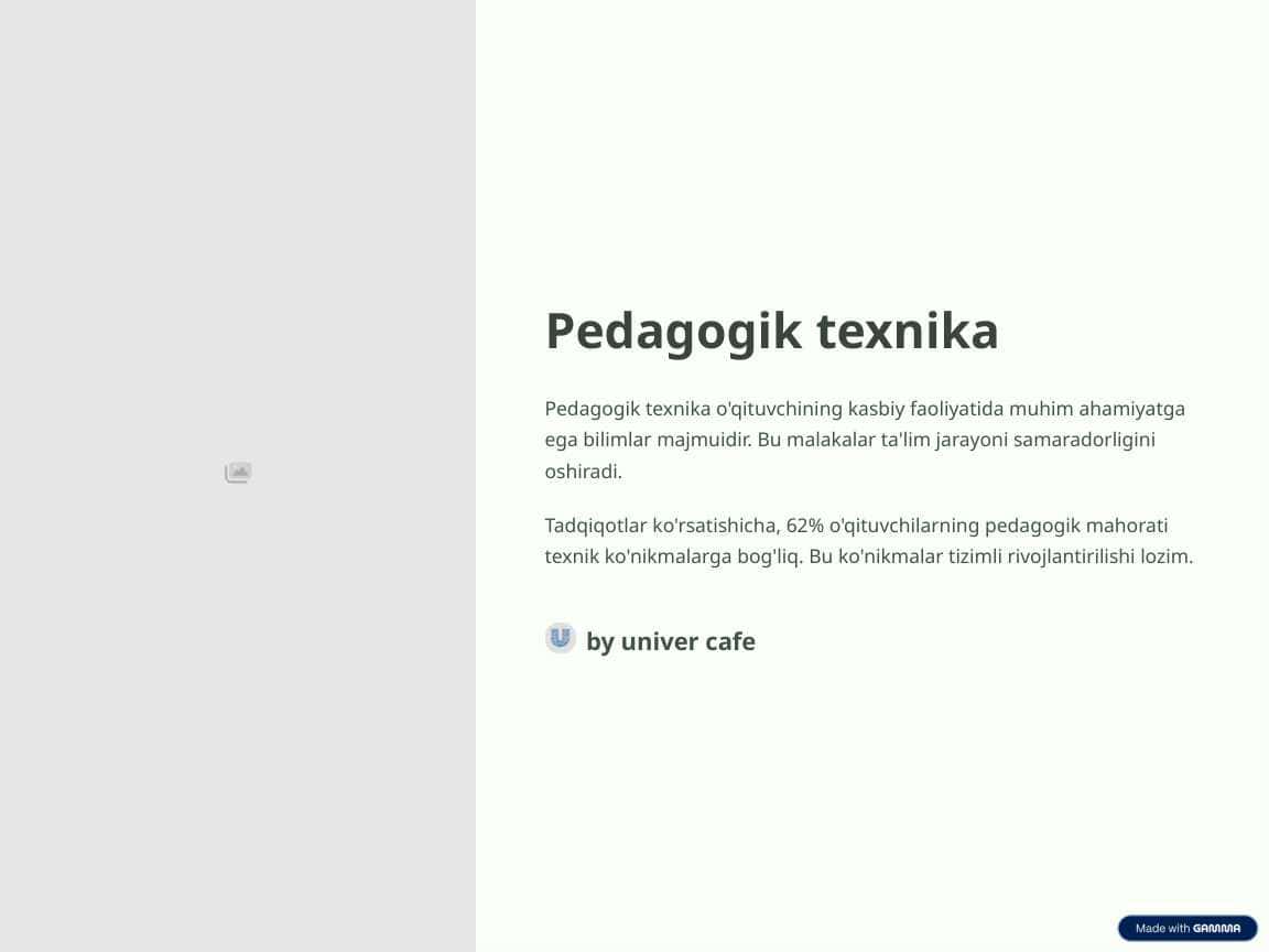 Pedagogik-texnika