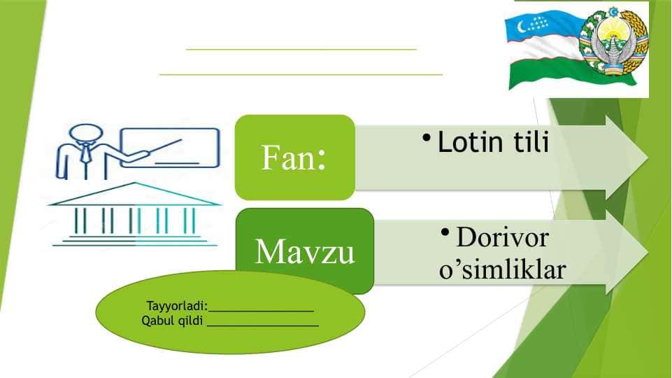 Dorivor o’simliklar