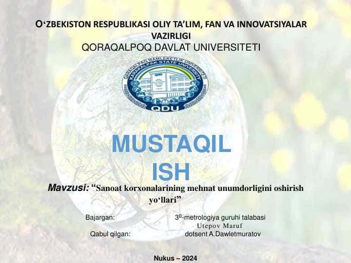 Sanoat korxonalarining mehnat unumdorligini oshirish yo‘llari.pdf