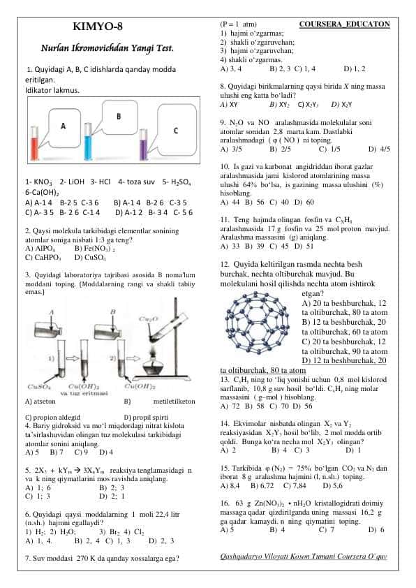 KIMYYO 8(Javobsiz)pdf (1)