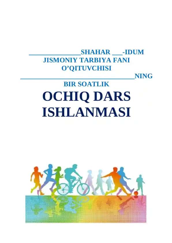 jismoniy tarbiya 8-sinf ochiq dars