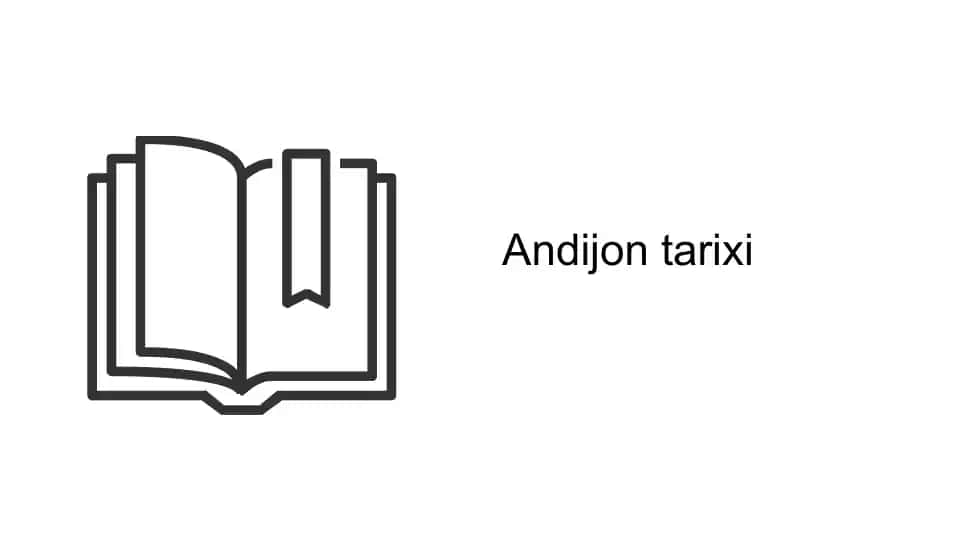 Andijon tarixi