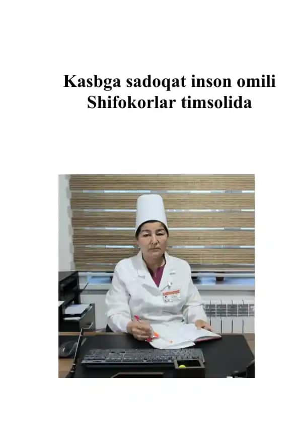 Kasbga sadoqat inson omili