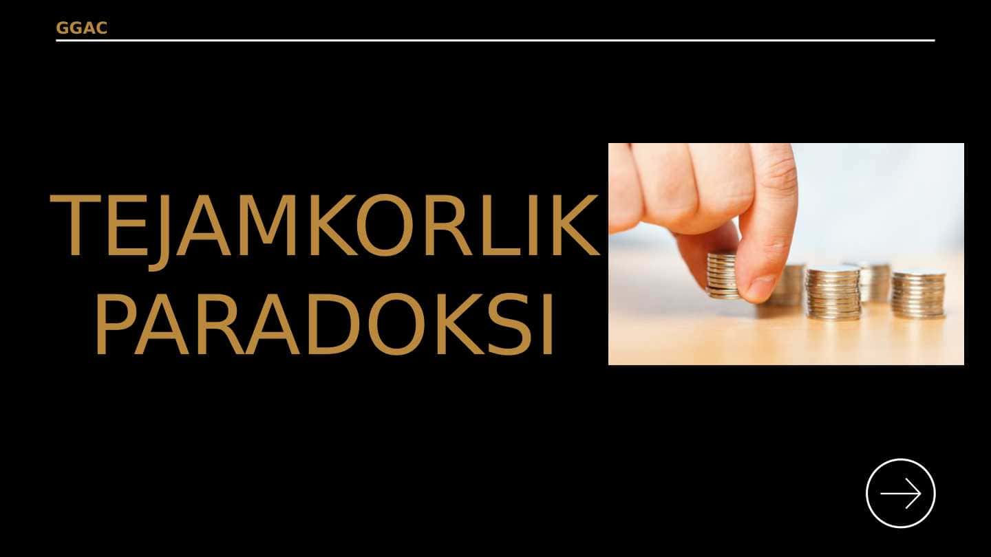 Tejamkorlik paradoksi