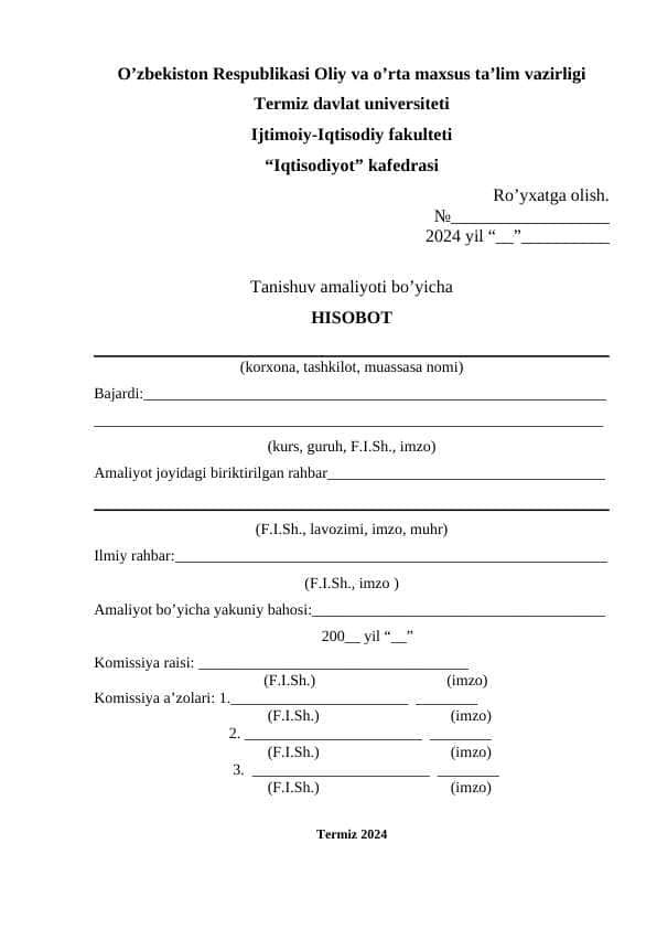 Amaliyot hisoboti Mikrokreditbank
