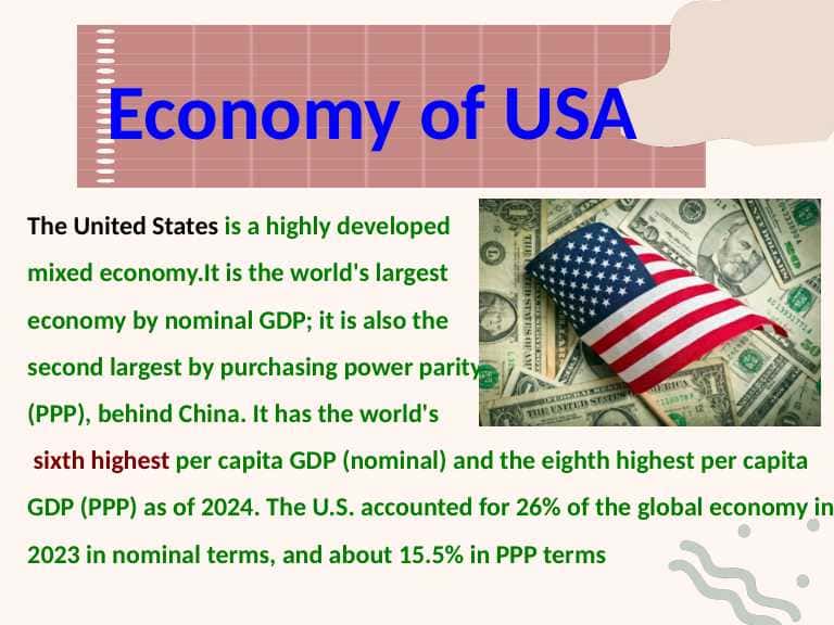 Economy of USA