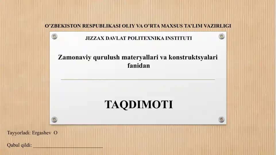 Palistirol beton Fizik-mechanik xossalari va materiallar