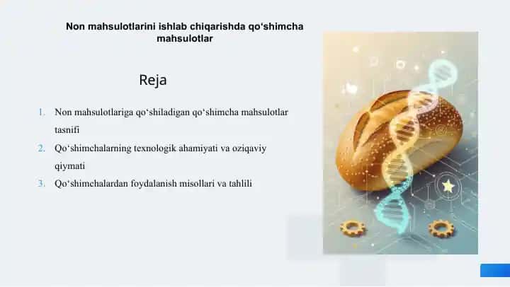 Non mahsulotlarini ishlab chiqarishda qo‘shimcha mahsulotlar
