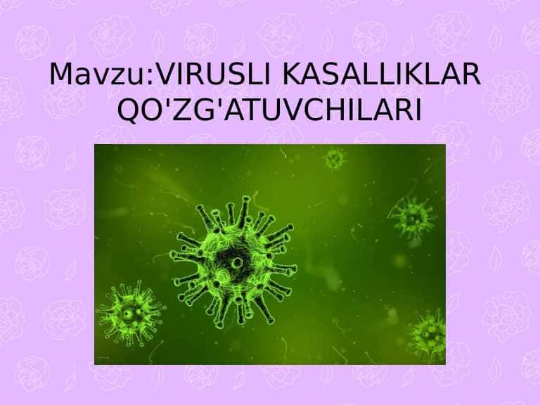 Virusli kasalliklar qozgatuvchilari