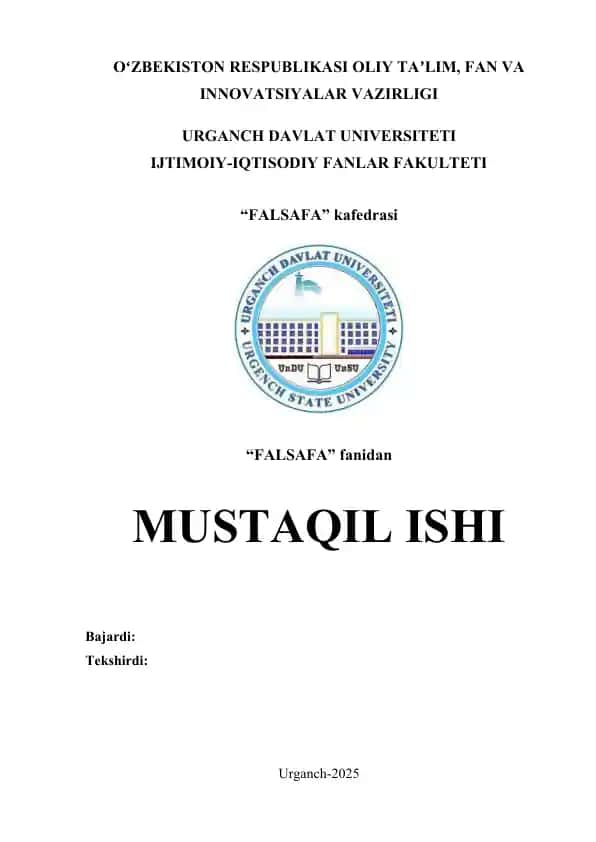 A.Fitratning “Rahbari najot” risolasidagi “Baxtsiz odamlarning ikki toifasi”ga oid qarashlari