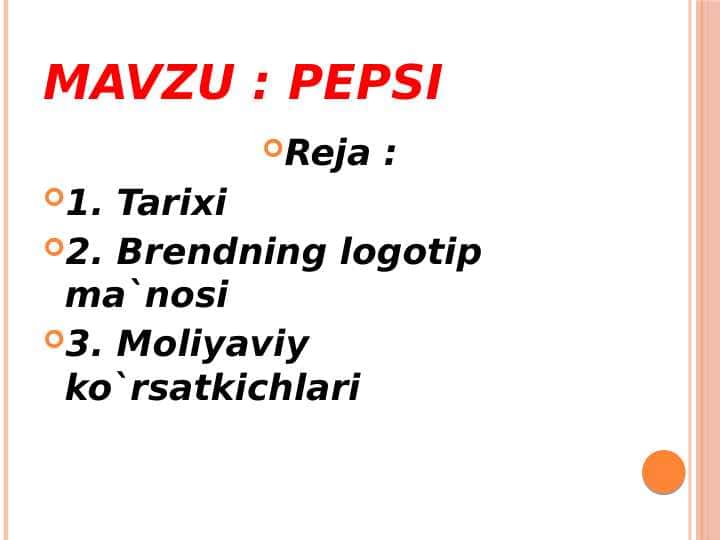 Pepsi