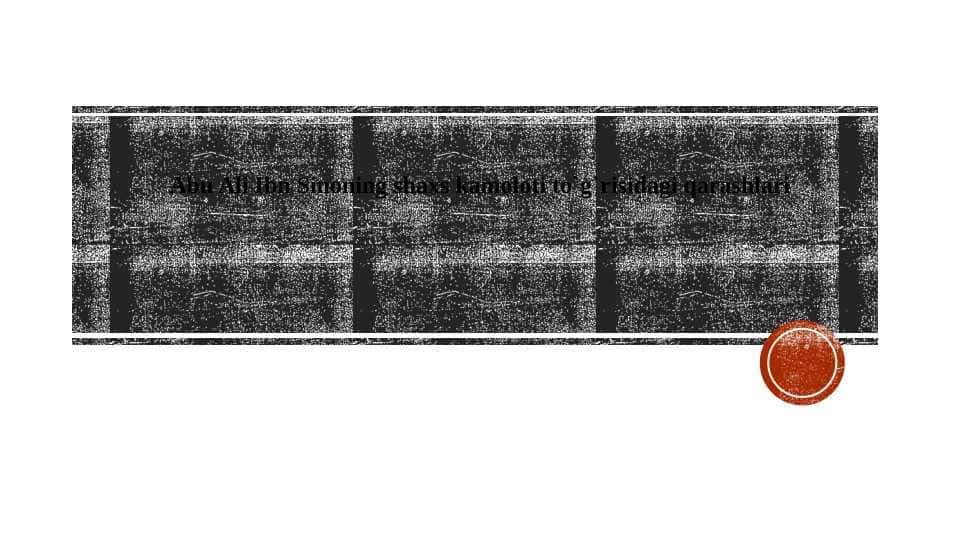 Abu Ali Ibn Sinoning shaxs kamoloti to`g`risidagi qarashlari