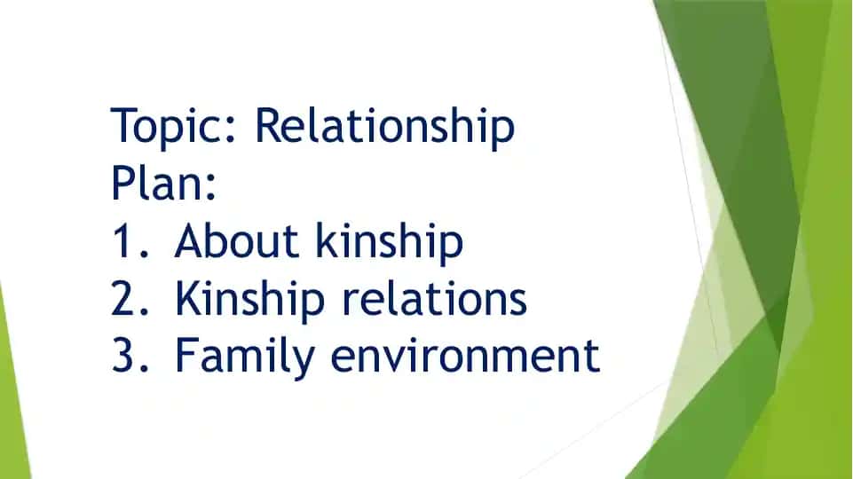 Kinship Relations