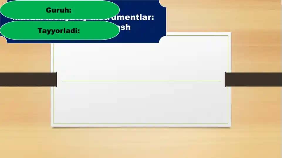 Moliyaviy instrumentlar tan olish va baholash