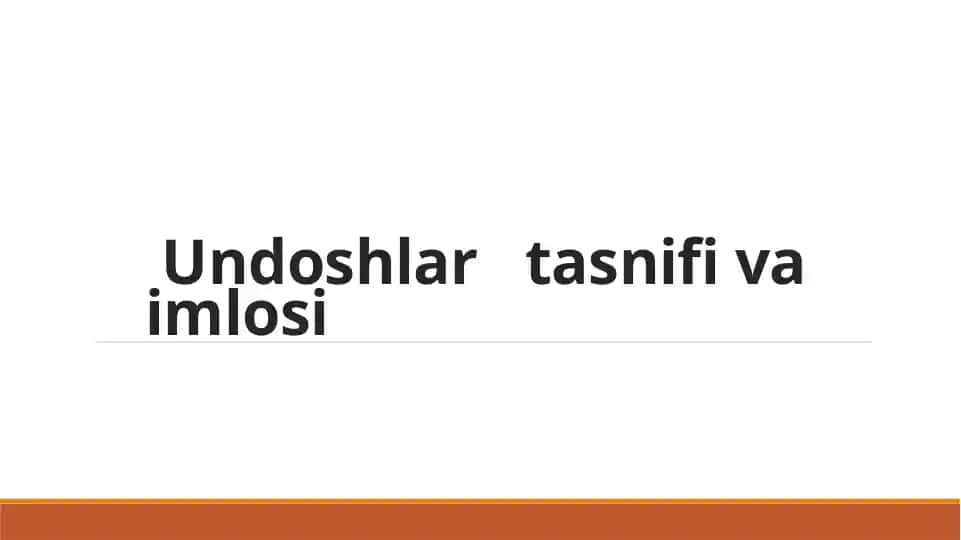 Undoshlartasnifivaimlosi