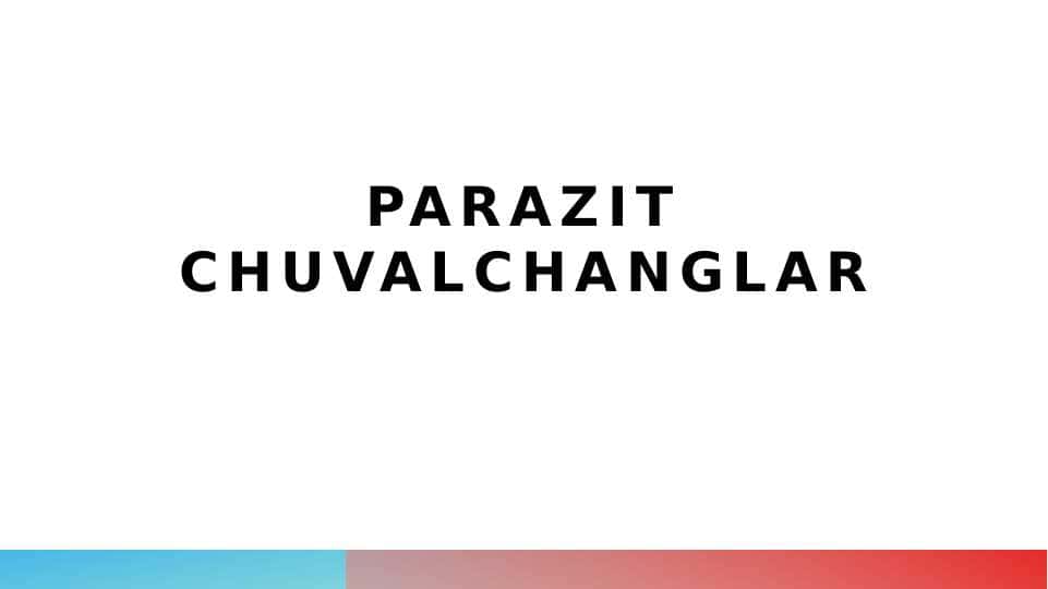 Parazit chuvalchanglar