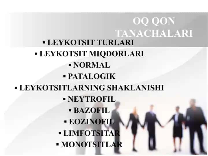 oq qon tanachalari pptx
