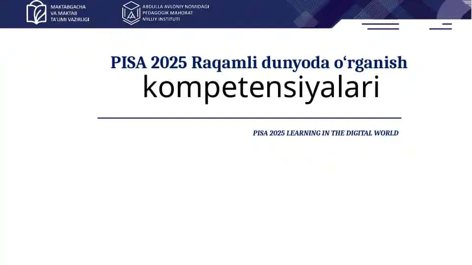 Raqamli dunyoda o‘rganish