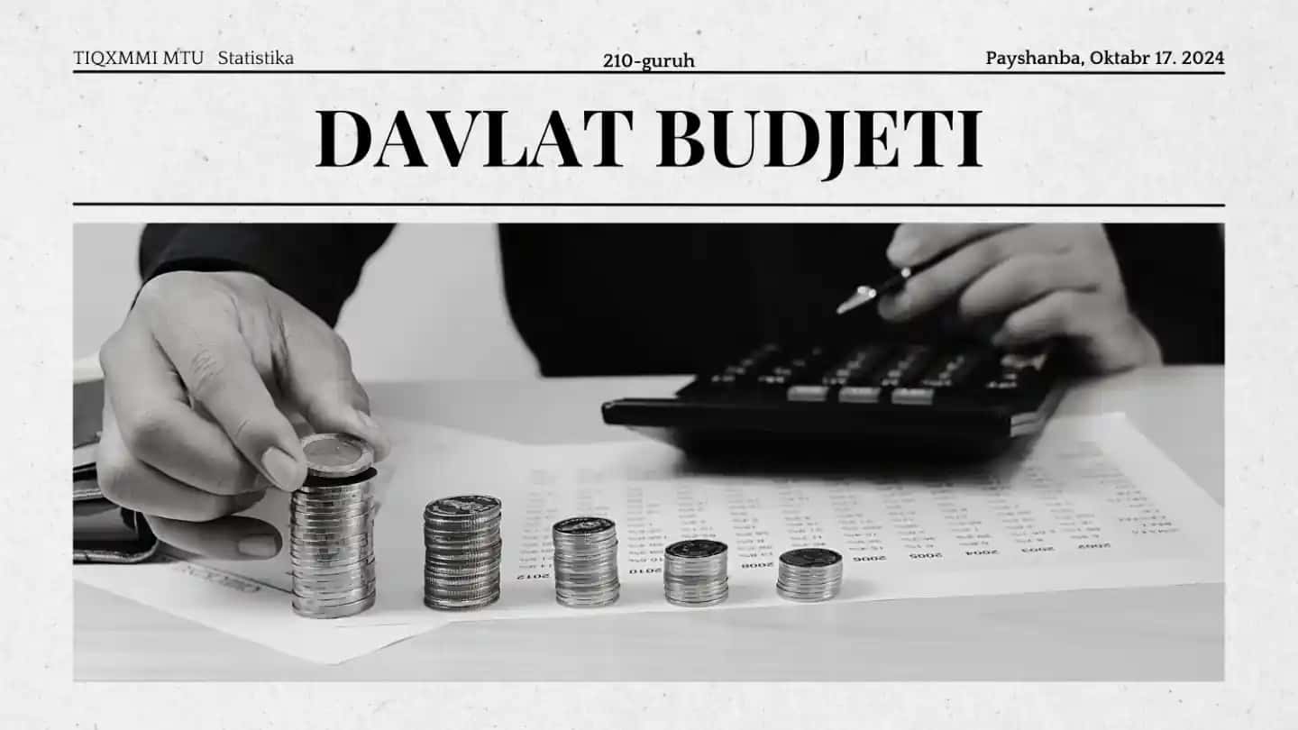 Davlat budjeti