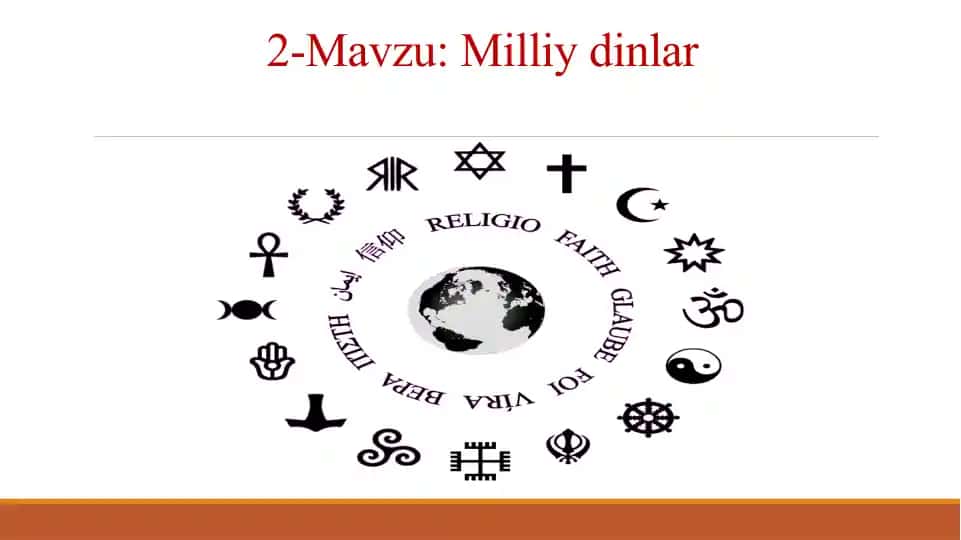 Milliy dinlar