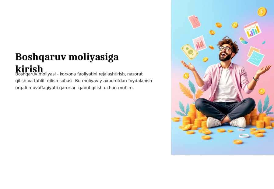 Boshqaruv moliyasiga kirish
