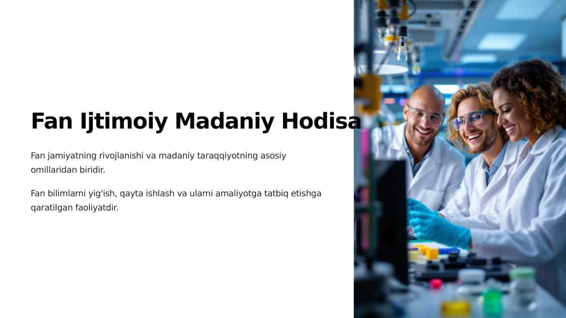 Fan Ijtimoiy Madaniy Hodisa 3