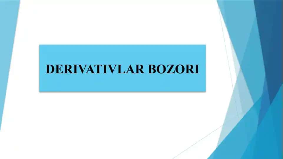 Derivativlar bozori