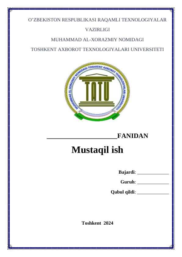 Sun`iy intellekt sohasidagi tadqiqotlarning asosiy yo`nalishlari