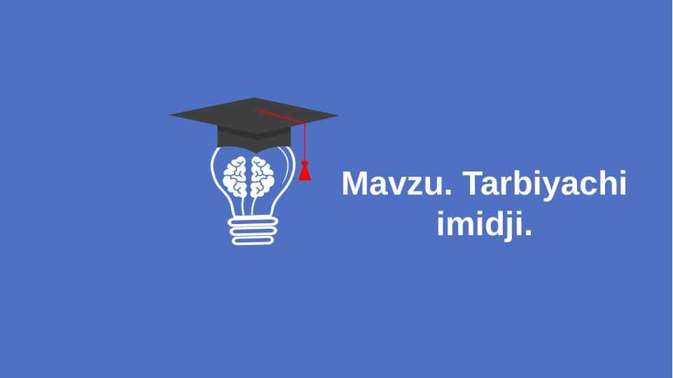 Tarbiyachi imidji
