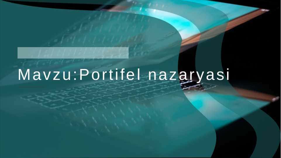 Portifel nazaryasi