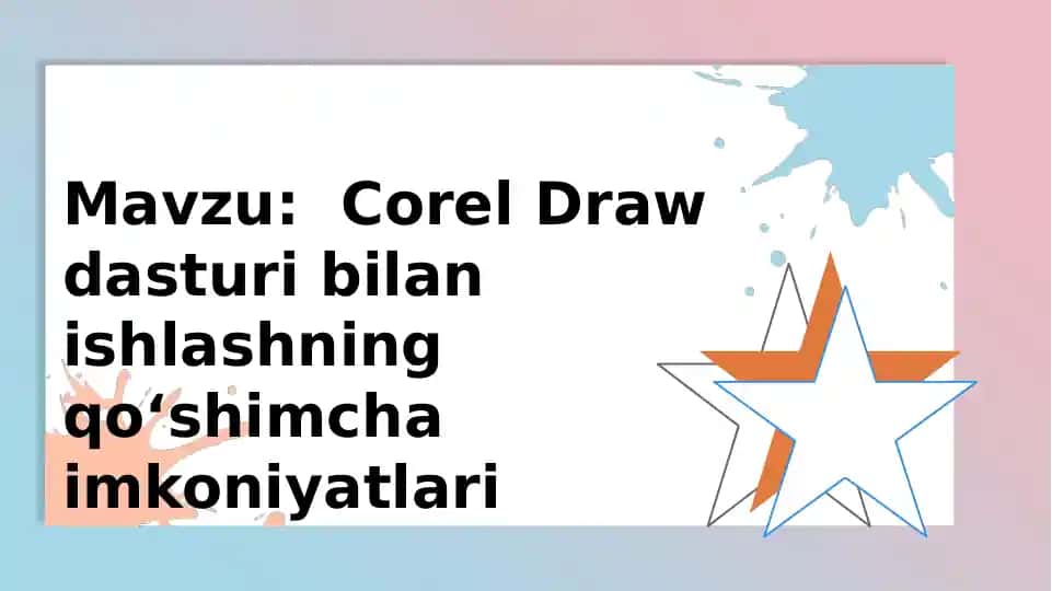 Corel Draw