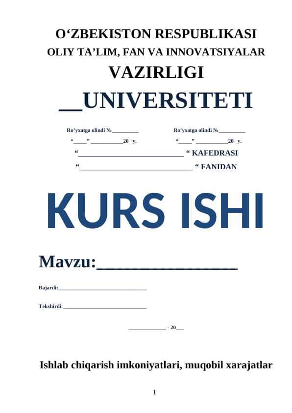 Ishlab chiqarish imkoniyatlari, muqobil xarajatlar va iqtisodiy tanlov
