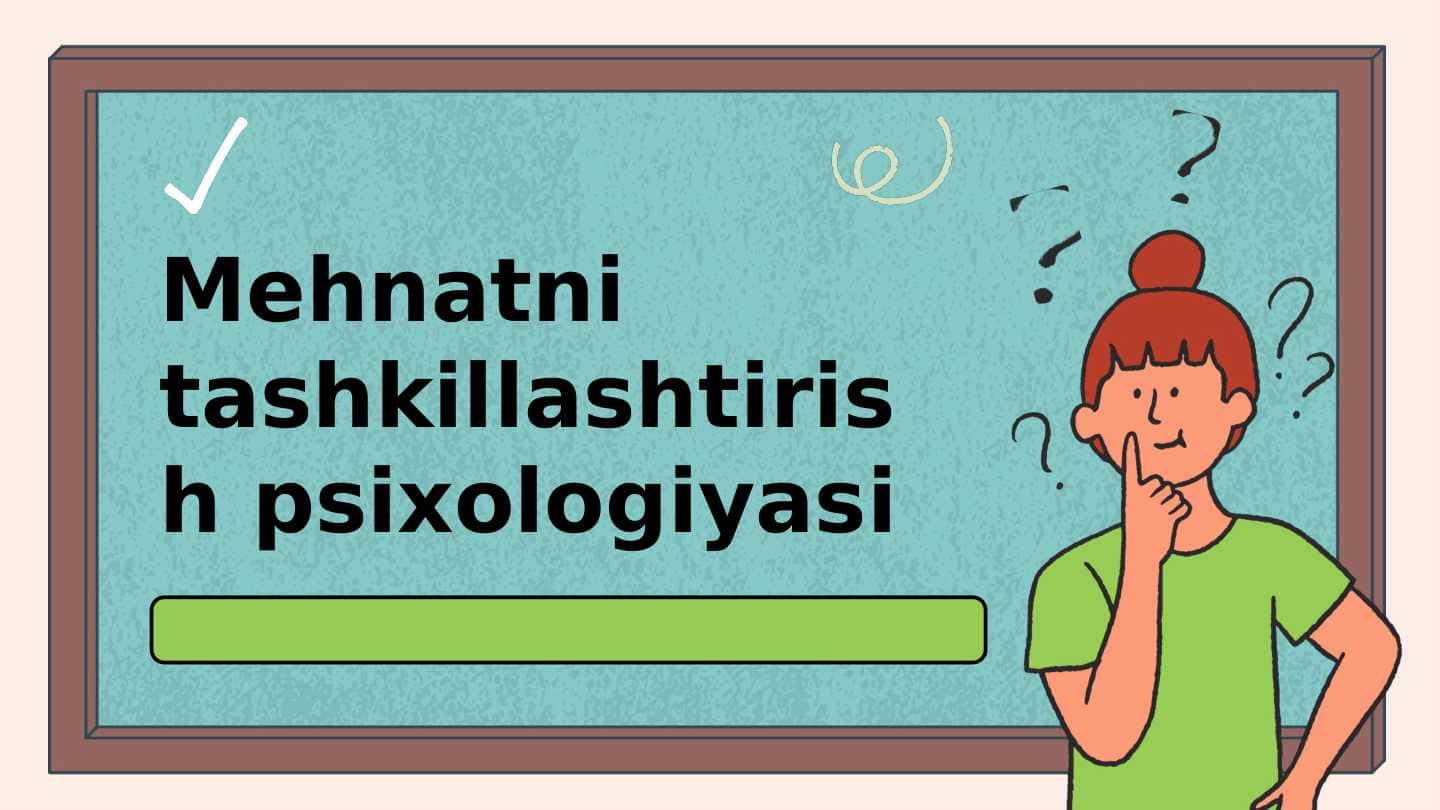 Muhandislik psixalogiyasi
