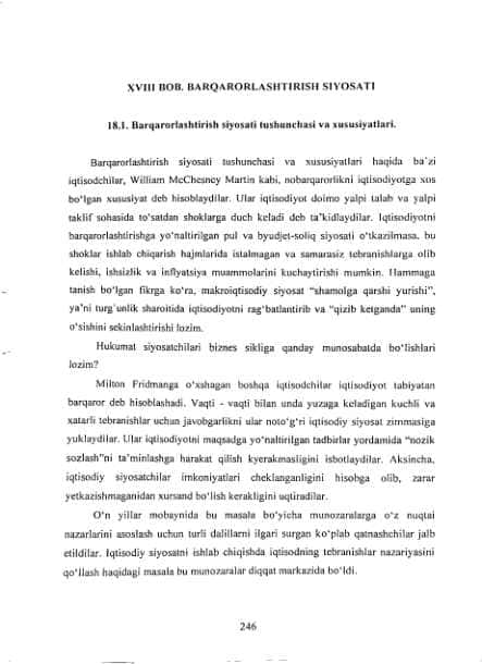 Davlatning barqarorlashtirish siyosati