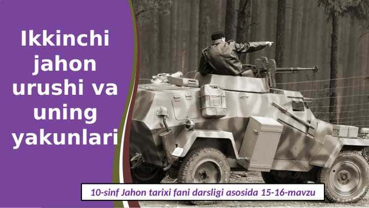 Ikkinchi jahon sovuq urushi va uning yakuni