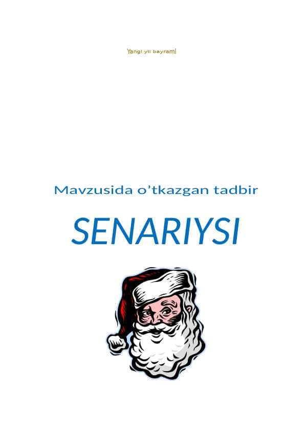 Yangi yil senarri