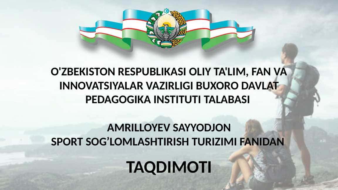 Turizm sohasidagi razryadlar va toifa (kategoriya) tizimlari