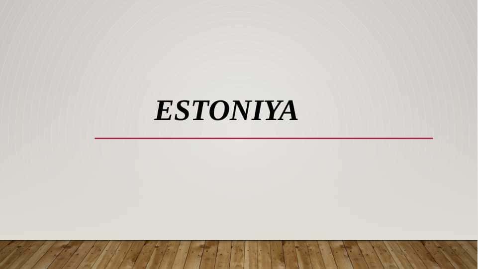 Estoniya bank tizimi