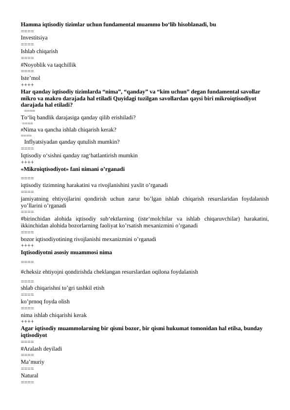 MOLIYA TEST.doc