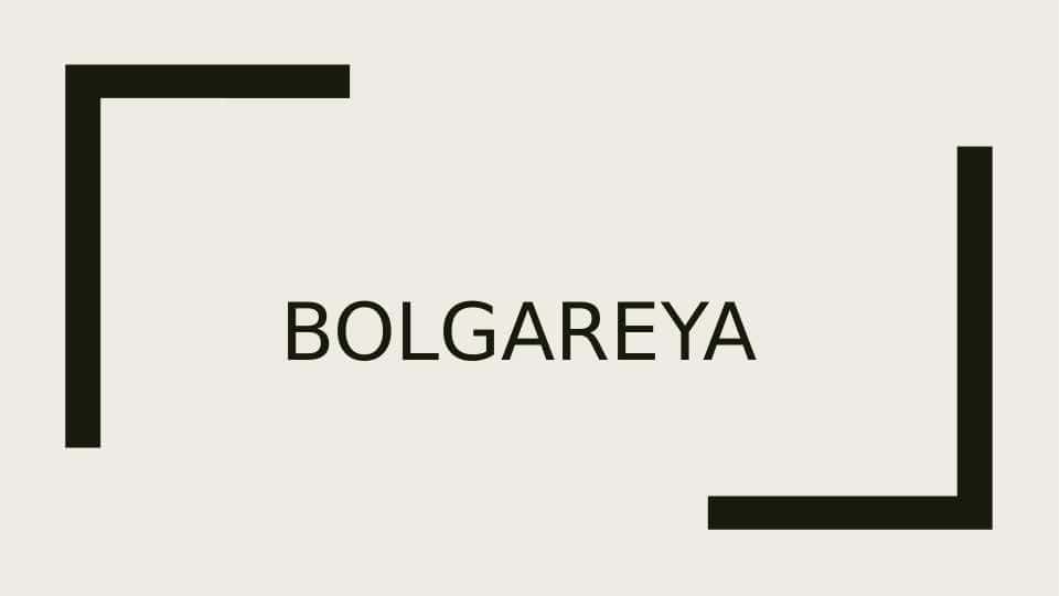 Bolgariya statistikasi