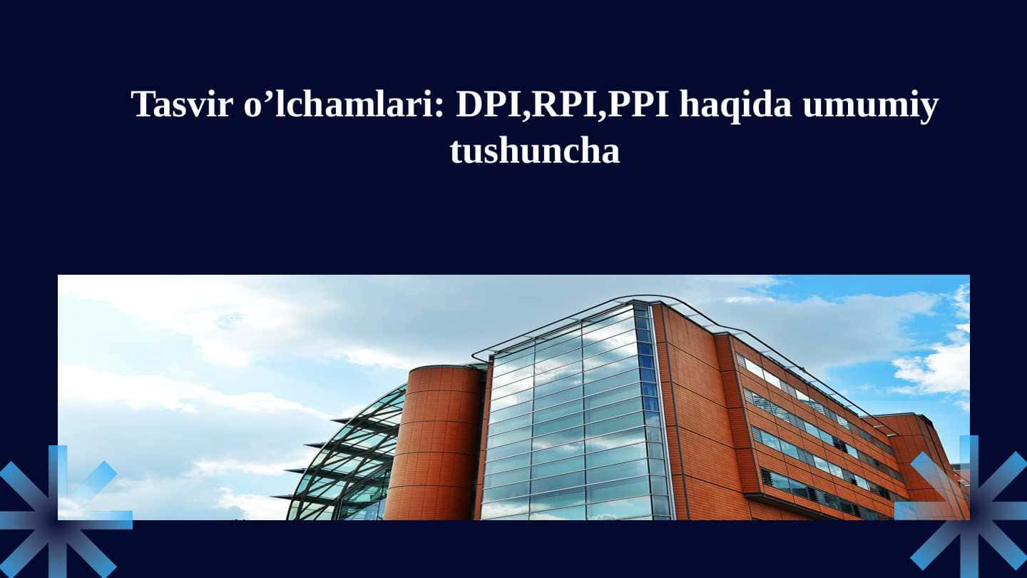 Tasvir o’lchamlari DPI,RPI,PPI haqida umumiy tushuncha.pptx