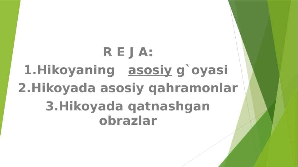TOG`AY MUROD BOBOSI VA NABIRASI HIKOYASI